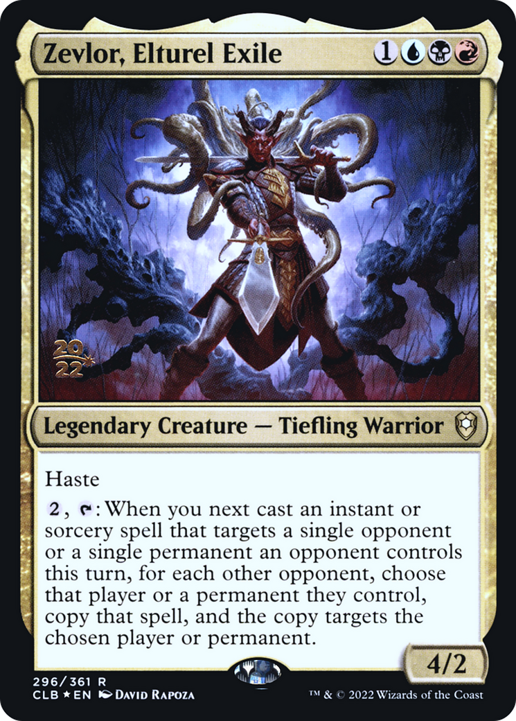 Zevlor, Elturel Exile (PCLB-296S) - Battle for Baldur's Gate Promos Foil - Premium MTG Single from Wizards of the Coast - Just $0.74! Shop now at Game Crave Tournament Store