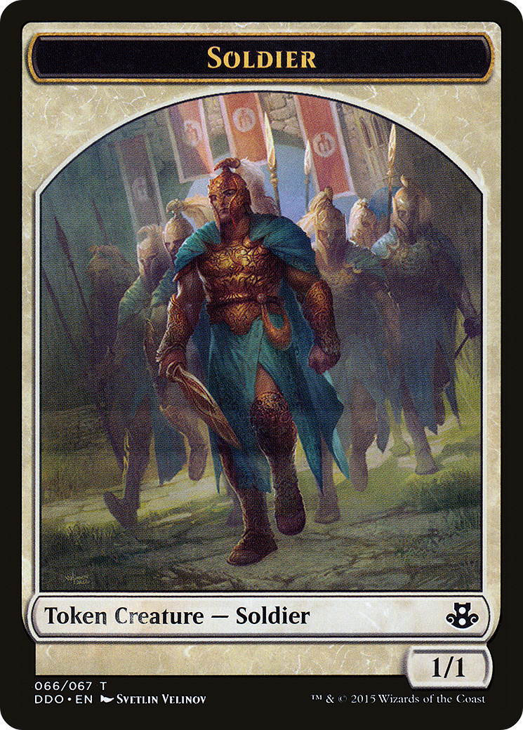 Soldier (DDO-066) - Duel Decks: Elspeth vs. Kiora - Premium MTG Single from Wizards of the Coast - Just $0.08! Shop now at Game Crave Tournament Store