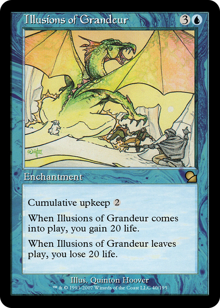Illusions of Grandeur (ME1-040) - Masters Edition Foil - Premium MTG Single from Wizards of the Coast - Just $0! Shop now at Game Crave Tournament Store