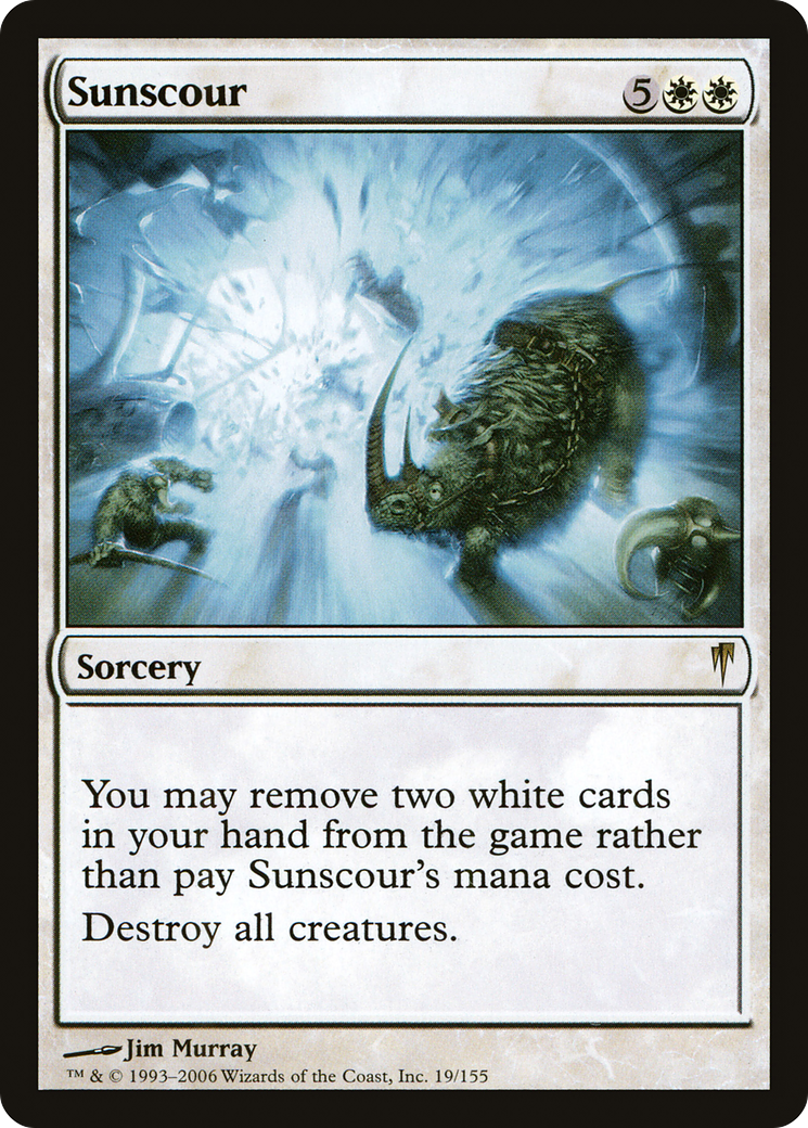 Sunscour (CSP-019) - Coldsnap Foil - Premium MTG Single from Wizards of the Coast - Just $7.38! Shop now at Game Crave Tournament Store