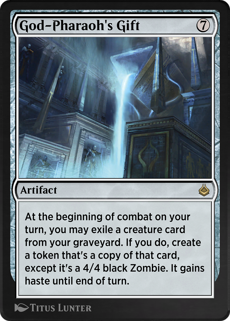 God-Pharaoh's Gift (AKR-272) - Amonkhet Remastered - Premium MTG Single from Wizards of the Coast - Just $0! Shop now at Game Crave Tournament Store