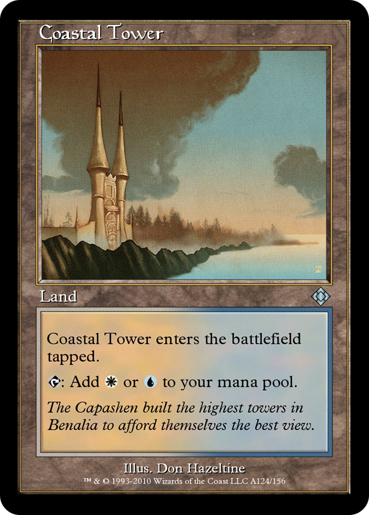 Coastal Tower (TD0-A124) - Magic Online Theme Decks - Premium MTG Single from Wizards of the Coast - Just $0! Shop now at Game Crave Tournament Store