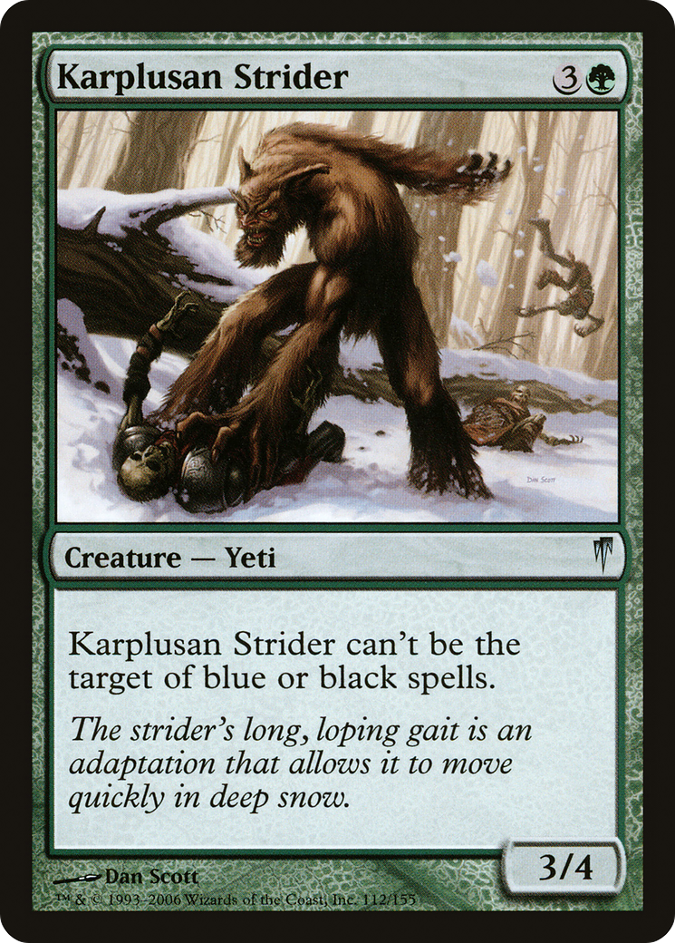 Karplusan Strider (CSP-112) - Coldsnap - Premium MTG Single from Wizards of the Coast - Just $0.08! Shop now at Game Crave Tournament Store