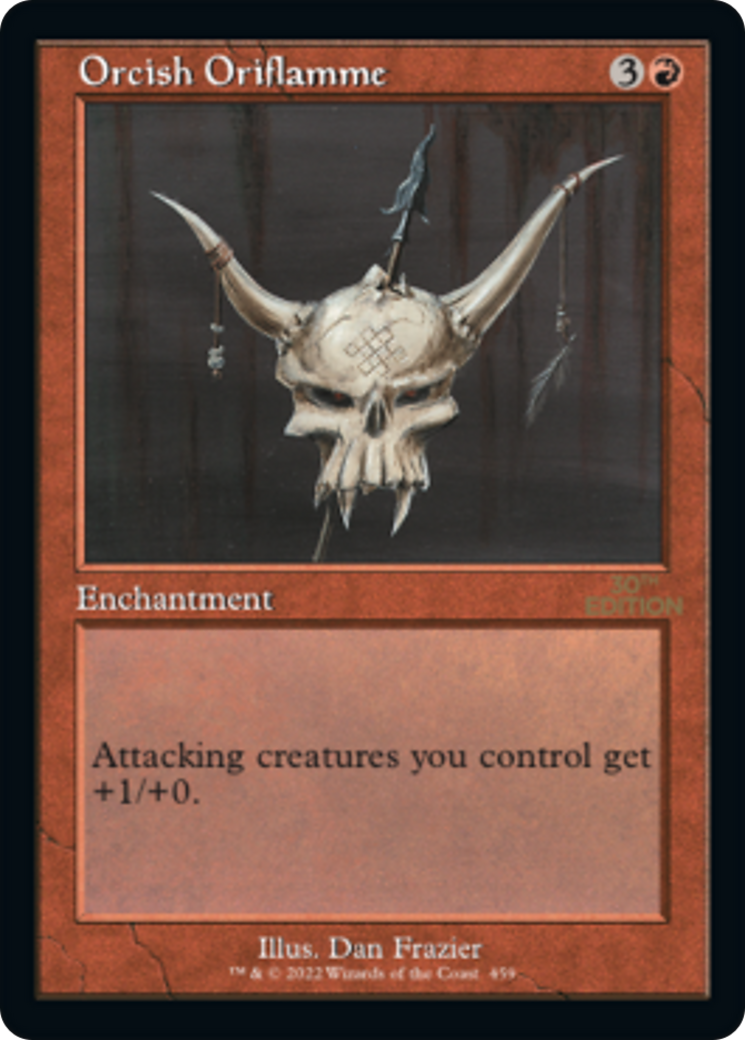 Orcish Oriflamme (30A-459) - 30th Anniversary Edition - Premium MTG Single from Wizards of the Coast - Just $3.36! Shop now at Game Crave Tournament Store