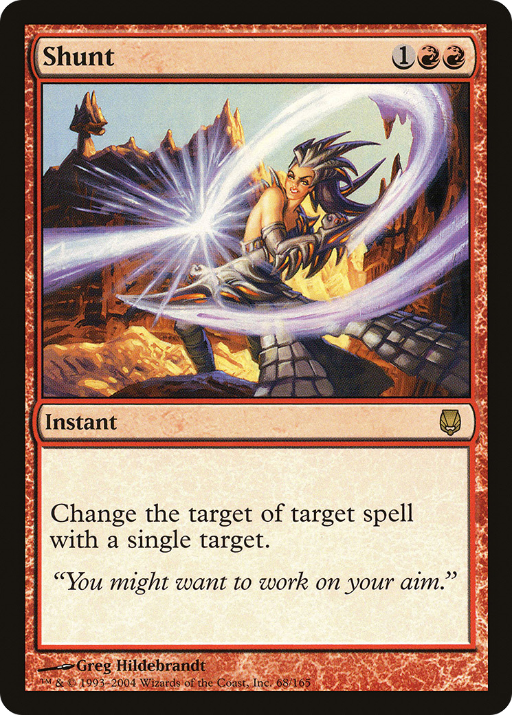 Shunt (DST-068) - Darksteel Foil - Premium MTG Single from Wizards of the Coast - Just $0.48! Shop now at Game Crave Tournament Store