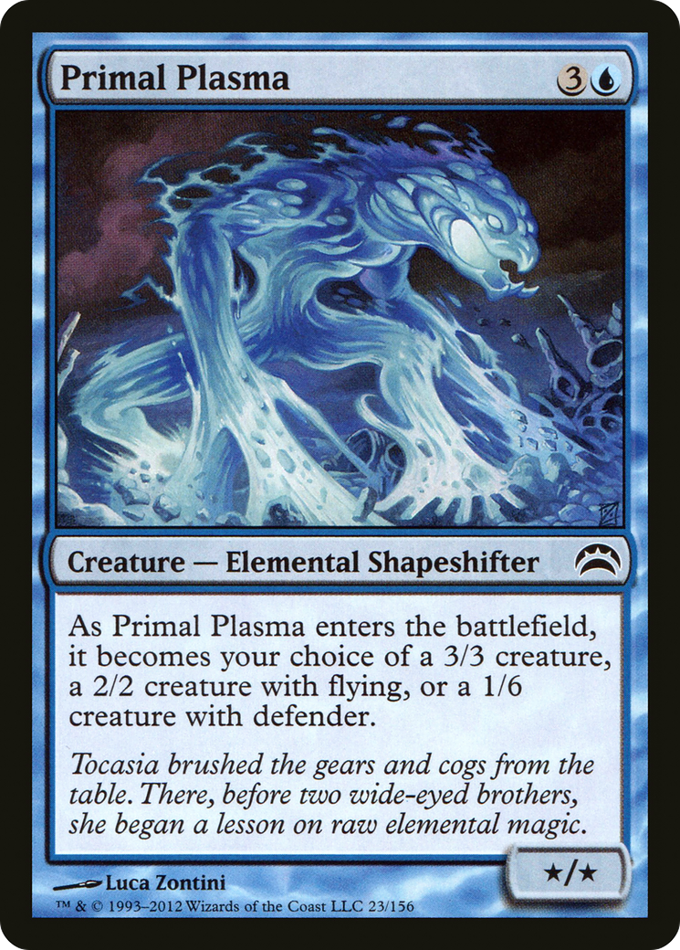 Primal Plasma (PC2-023) - Planechase 2012 - Premium MTG Single from Wizards of the Coast - Just $0.25! Shop now at Game Crave Tournament Store