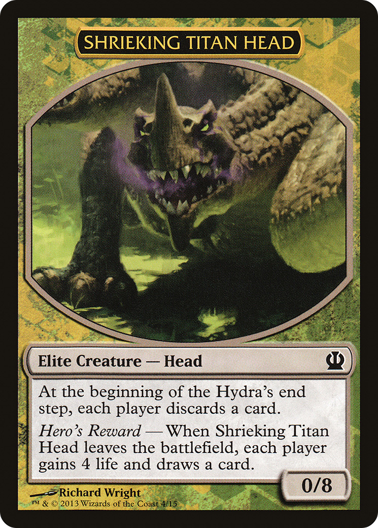 Shrieking Titan Head (TFTH-004) - Face the Hydra - Premium MTG Single from Wizards of the Coast - Just $8.50! Shop now at Game Crave Tournament Store