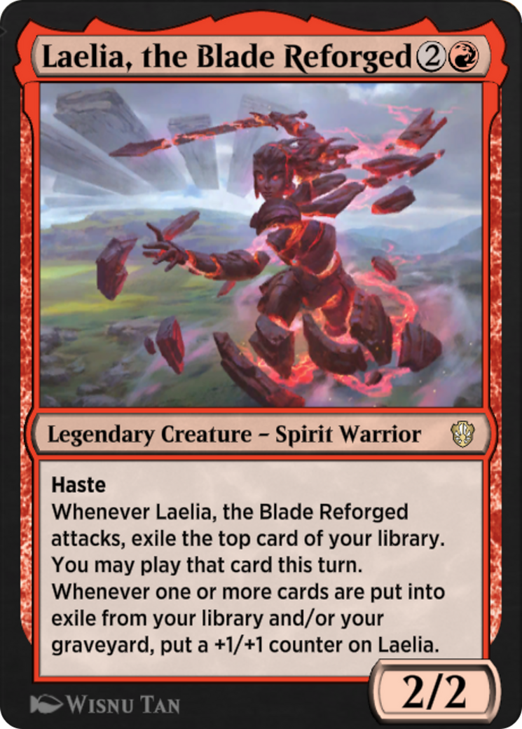 Laelia, the Blade Reforged (HA6-005) - Historic Anthology 6 - Premium MTG Single from Wizards of the Coast - Just $0! Shop now at Game Crave Tournament Store