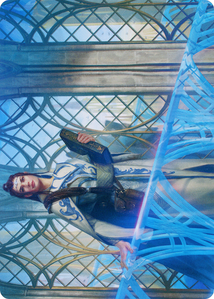 Hurkyl, Master Wizard // Hurkyl, Master Wizard (ABRO-010) - The Brothers' War Art Series (Borderless) - Premium MTG Single from Wizards of the Coast - Just $0! Shop now at Game Crave Tournament Store