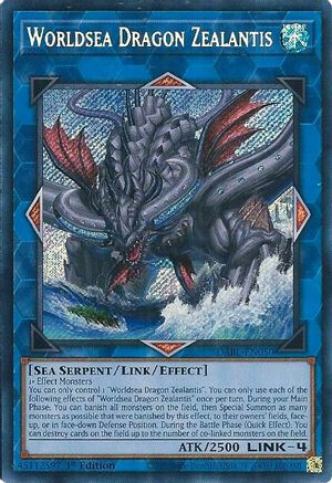 Worldsea Dragon Zealantis (DABL-EN050) - Darkwing Blast 1st Edition - Premium Yugioh Single from Konami - Just $1.11! Shop now at Game Crave Tournament Store