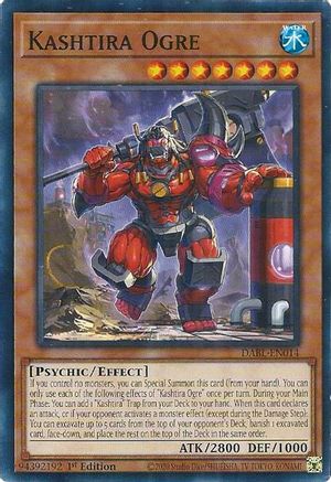 Kashtira Ogre (DABL-EN014) - Darkwing Blast 1st Edition - Premium Yugioh Single from Konami - Just $0.25! Shop now at Game Crave Tournament Store