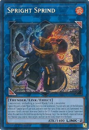 Spright Sprind (DABL-EN048) - Darkwing Blast 1st Edition - Premium Yugioh Single from Konami - Just $0.67! Shop now at Game Crave Tournament Store