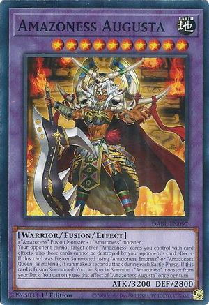 Amazoness Augusta (DABL-EN097) - Darkwing Blast 1st Edition - Premium Yugioh Single from Konami - Just $0.25! Shop now at Game Crave Tournament Store