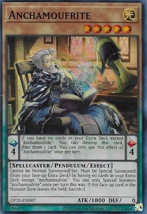 Anchamoufrite (OP20-EN007) - OTS Tournament Pack 20 Unlimited - Premium Yugioh Single from Konami - Just $0.25! Shop now at Game Crave Tournament Store