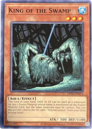 King of the Swamp (OP20-EN014) - OTS Tournament Pack 20 Unlimited - Premium Yugioh Single from Konami - Just $0.47! Shop now at Game Crave Tournament Store