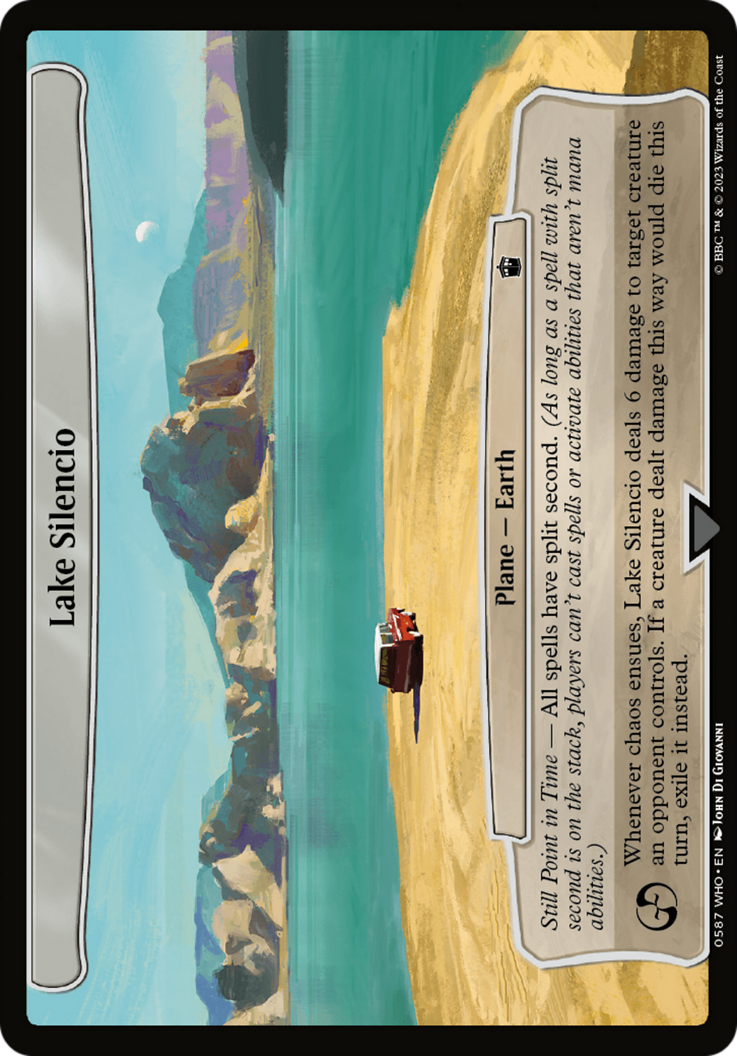 Lake Silencio (WHO-587) - Doctor Who - Premium MTG Single from Wizards of the Coast - Just $0.08! Shop now at Game Crave Tournament Store