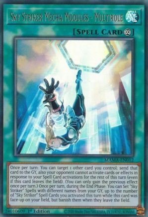Sky Striker Mecha Modules - Multirole (MAMA-EN012) - Magnificent Mavens 1st Edition - Premium Yugioh Single from Konami - Just $0.25! Shop now at Game Crave Tournament Store