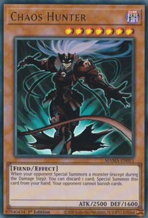 Chaos Hunter (MAMA-EN051) - Magnificent Mavens 1st Edition - Premium Yugioh Single from Konami - Just $0.48! Shop now at Game Crave Tournament Store
