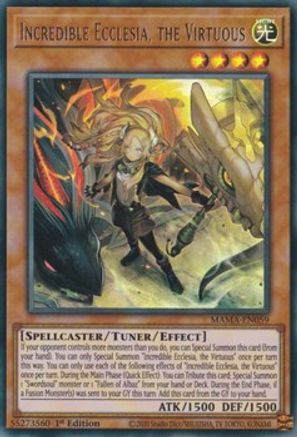 Incredible Ecclesia, the Virtuous (MAMA-EN059) - Magnificent Mavens 1st Edition - Premium Yugioh Single from Konami - Just $3.22! Shop now at Game Crave Tournament Store