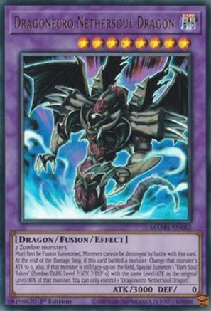 Dragonecro Nethersoul Dragon (MAMA-EN062) - Magnificent Mavens 1st Edition - Premium Yugioh Single from Konami - Just $0.32! Shop now at Game Crave Tournament Store