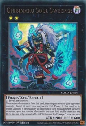 Onibimaru Soul Sweeper (MAMA-EN069) - Magnificent Mavens 1st Edition - Premium Yugioh Single from Konami - Just $0.25! Shop now at Game Crave Tournament Store