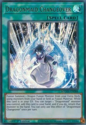 Dragonmaid Changeover (MAMA-EN088) - Magnificent Mavens 1st Edition - Premium Yugioh Single from Konami - Just $0.33! Shop now at Game Crave Tournament Store