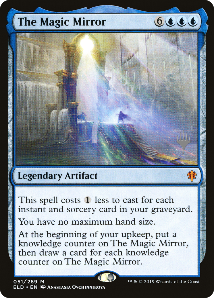 The Magic Mirror (PELD-51P) - Throne of Eldraine Promos - Premium MTG Single from Wizards of the Coast - Just $2.54! Shop now at Game Crave Tournament Store