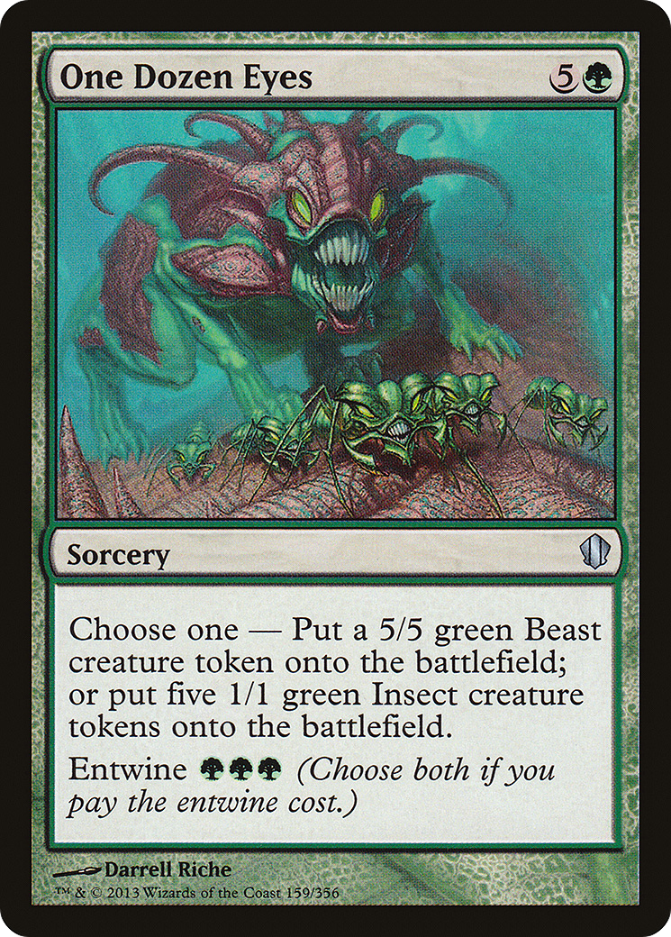 One Dozen Eyes (C13-159) - Commander 2013 - Premium MTG Single from Wizards of the Coast - Just $0.08! Shop now at Game Crave Tournament Store