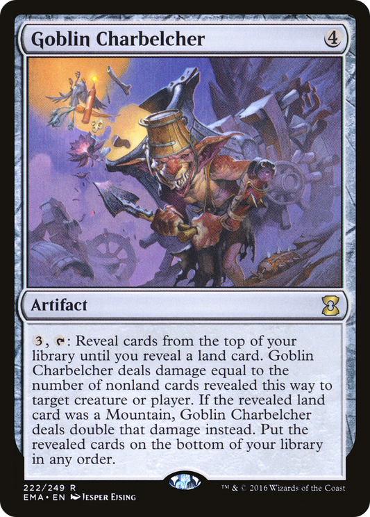 Goblin Charbelcher (EMA-222) - Eternal Masters - Premium MTG Single from Wizards of the Coast - Just $0.15! Shop now at Game Crave Tournament Store