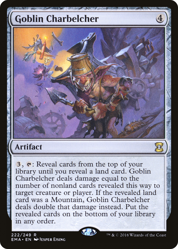 Goblin Charbelcher (EMA-222) - Eternal Masters Foil - Premium MTG Single from Wizards of the Coast - Just $0.37! Shop now at Game Crave Tournament Store