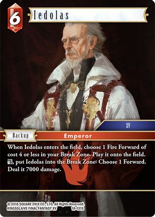 Iedolas (RESURGENCE OF POWER) Foil - Premium Final Fantasy Single from Resurgence of Power - Just $4.49! Shop now at Game Crave Tournament Store