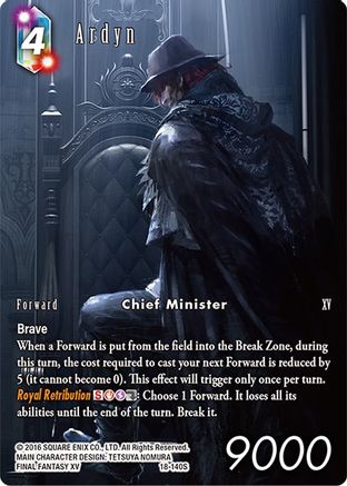 Ardyn (Full Art) (RESURGENCE OF POWER) Foil - Premium Final Fantasy Single from Resurgence of Power - Just $3.54! Shop now at Game Crave Tournament Store