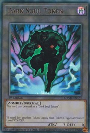 Dark Soul Token (MAMA-EN102) - Magnificent Mavens 1st Edition - Premium Yugioh Single from Konami - Just $0.25! Shop now at Game Crave Tournament Store
