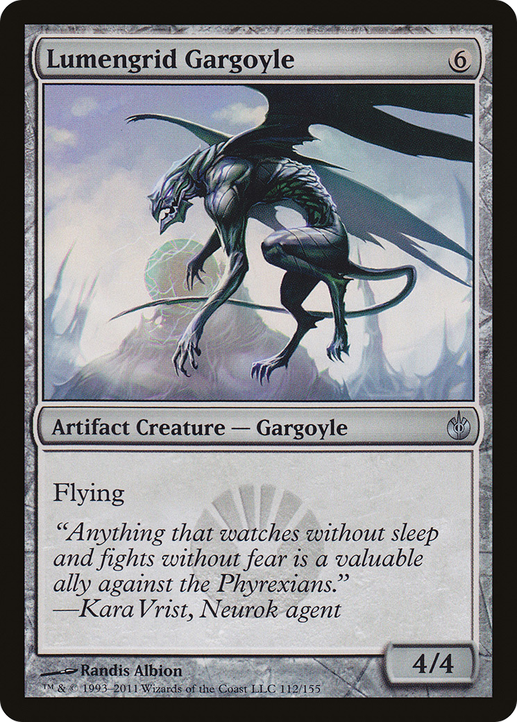 Lumengrid Gargoyle (MBS-112) - Mirrodin Besieged - Premium MTG Single from Wizards of the Coast - Just $0.08! Shop now at Game Crave Tournament Store
