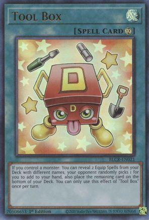 Tool Box (BLCR-EN021) - Battles of Legend: Crystal Revenge 1st Edition - Premium Yugioh Single from Konami - Just $0.25! Shop now at Game Crave Tournament Store