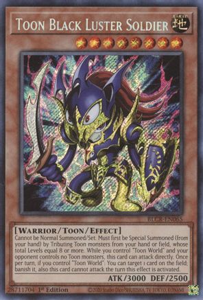 Toon Black Luster Soldier (BLCR-EN065) - Battles of Legend: Crystal Revenge 1st Edition - Premium Yugioh Single from Konami - Just $6.62! Shop now at Game Crave Tournament Store