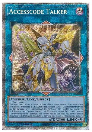 Accesscode Talker (Starlight Rare) (BLCR-EN093) - Battles of Legend: Crystal Revenge 1st Edition - Premium Yugioh Single from Konami - Just $122.13! Shop now at Game Crave Tournament Store