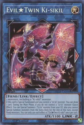 Evil Twin Ki-sikil (BLCR-EN096) - Battles of Legend: Crystal Revenge 1st Edition - Premium Yugioh Single from Konami - Just $3.69! Shop now at Game Crave Tournament Store