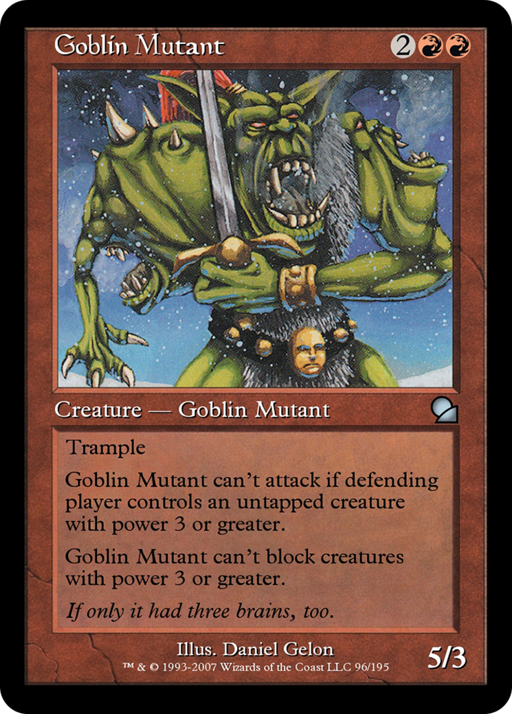 Goblin Mutant (ME1-096) - Masters Edition - Premium MTG Single from Wizards of the Coast - Just $0! Shop now at Game Crave Tournament Store