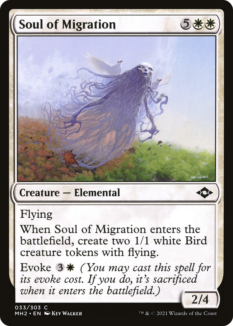 Soul of Migration (MH2-033) - Modern Horizons 2 Foil - Premium MTG Single from Wizards of the Coast - Just $0.25! Shop now at Game Crave Tournament Store