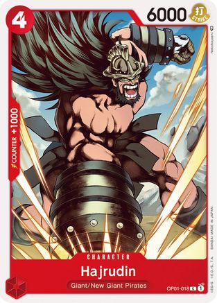 Hajrudin (OP01-018) - Romance Dawn - Premium One Piece Single from Bandai - Just $0.25! Shop now at Game Crave Tournament Store