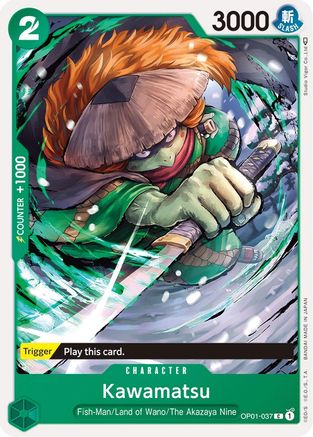 Kawamatsu (OP01-037) - Romance Dawn - Premium One Piece Single from Bandai - Just $0.25! Shop now at Game Crave Tournament Store