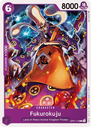 Fukurokuju (OP01-110) - Romance Dawn - Premium One Piece Single from Bandai - Just $0.25! Shop now at Game Crave Tournament Store