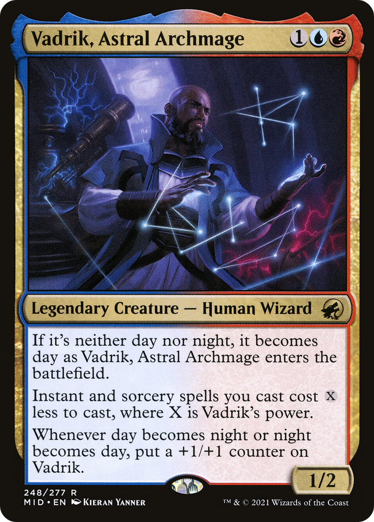 Vadrik, Astral Archmage (MID-248) - Innistrad: Midnight Hunt - Premium MTG Single from Wizards of the Coast - Just $0.08! Shop now at Game Crave Tournament Store