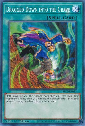Dragged Down into the Grave (SR13-EN031) - Structure Deck: Dark World 1st Edition - Premium Yugioh Single from Konami - Just $0.25! Shop now at Game Crave Tournament Store