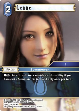Lenne (RESURGENCE OF POWER) Foil - Premium Final Fantasy Single from Resurgence of Power - Just $0.27! Shop now at Game Crave Tournament Store