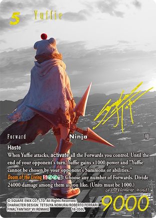 Yuffie (Full Art) (RESURGENCE OF POWER) Foil - Premium Final Fantasy Single from Resurgence of Power - Just $743.84! Shop now at Game Crave Tournament Store