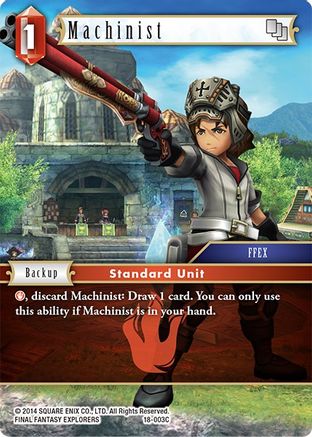 Machinist (RESURGENCE OF POWER) Foil - Premium Final Fantasy Single from Resurgence of Power - Just $0.25! Shop now at Game Crave Tournament Store