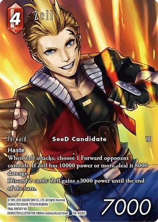Zell (Full Art) (RESURGENCE OF POWER) Foil - Premium Final Fantasy Single from Resurgence of Power - Just $8.08! Shop now at Game Crave Tournament Store