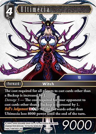 Ultimecia (RESURGENCE OF POWER) Foil - Premium Final Fantasy Single from Resurgence of Power - Just $0.26! Shop now at Game Crave Tournament Store